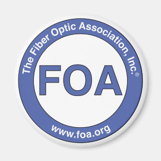 FOA-logotyp Magnet