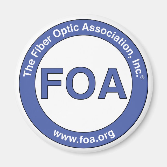 FOA-logotyp Magnet (Framsidan)
