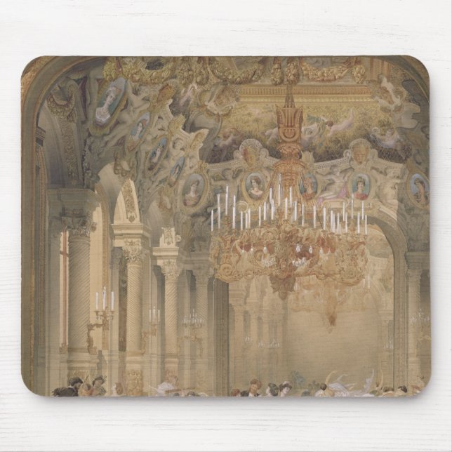 Foajén av operan under mellanrummet musmatta (Framsidan)