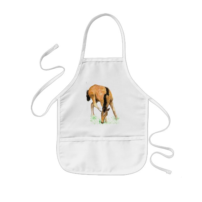 "Foal" Kids Apron Barnförkläde (Framsidan)