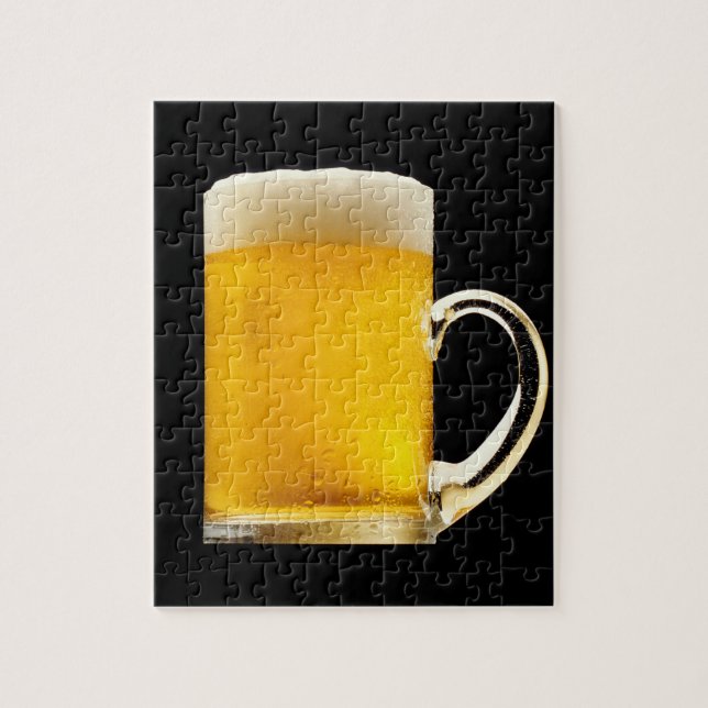 Foamy Beer Mugg Pussel (Vertikal)