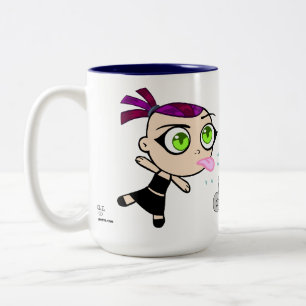 Foamy Chibi & Germaine mugg