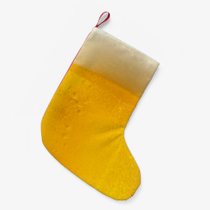 Foamy ölmugg liten julstrumpa