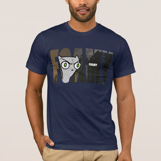 FOAMY skjorta (för känd design) T-shirt (Framsida)