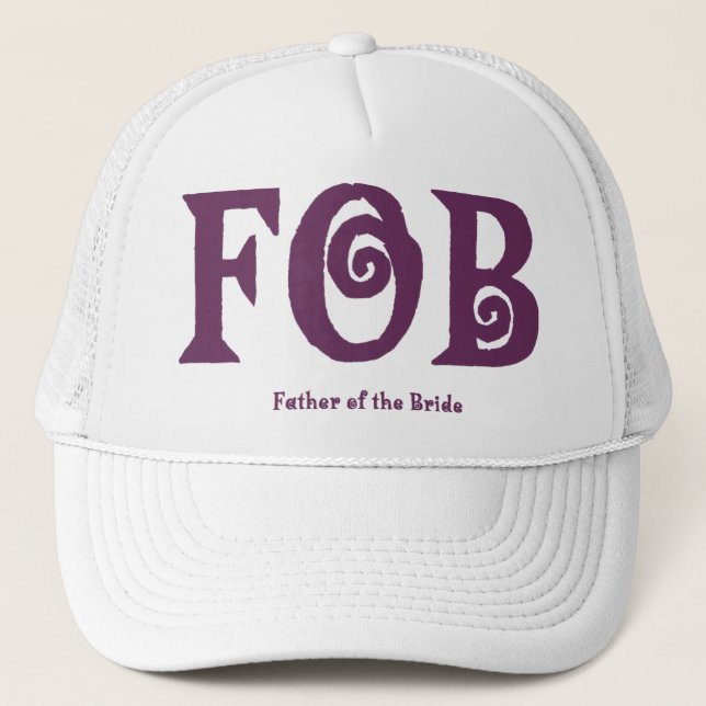 FOB "Far i Bride" Hat. Truckerkeps (Framsida)