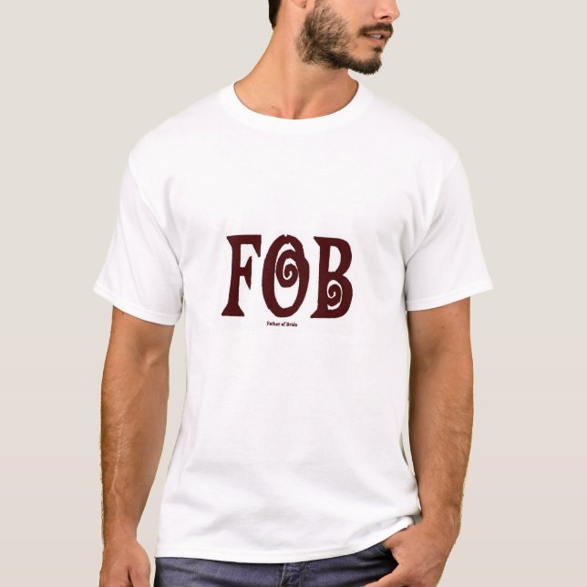 FOB (Far i Bride) T-Shirt Brown (Framsida)