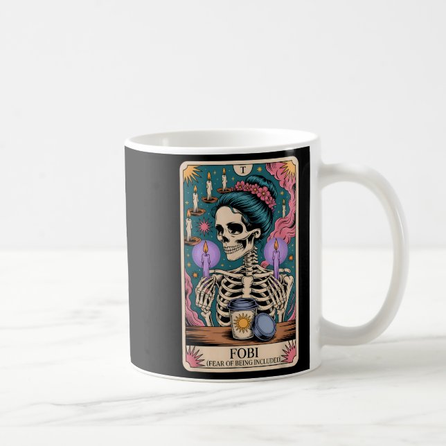 Fobi fruktan för att bli inkluderad i den berömda  kaffemugg (Höger)