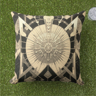 Focal Yantra Outdoor Polyester 51 x 51 cm Throw Kudde
