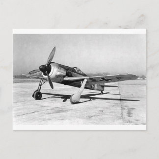 Focke Wulf Fw190 Fighter, på Tarmac Vykort
