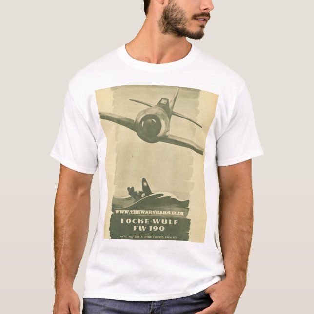 Focke-Wulf FW190 T Shirt (Framsida)