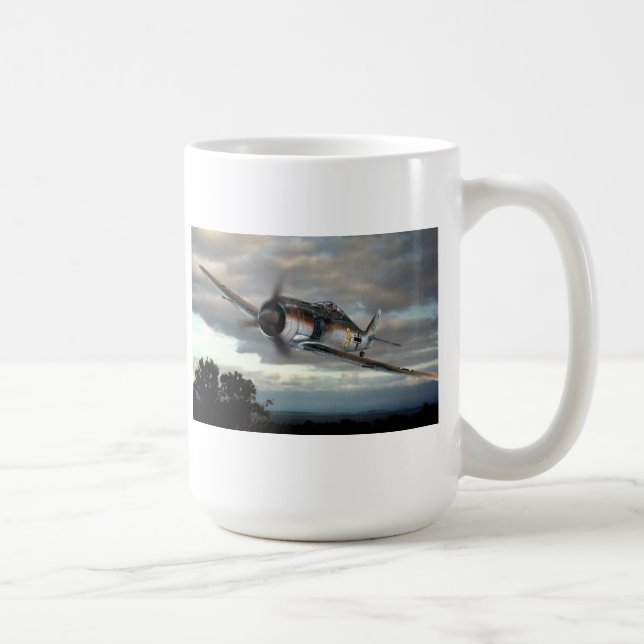 Focke Wulf FW-190 Mug Kaffemugg (Höger)