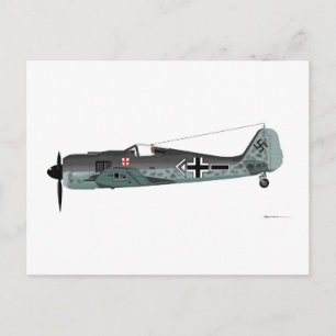 Focke-Wulf FW-190 Vykort