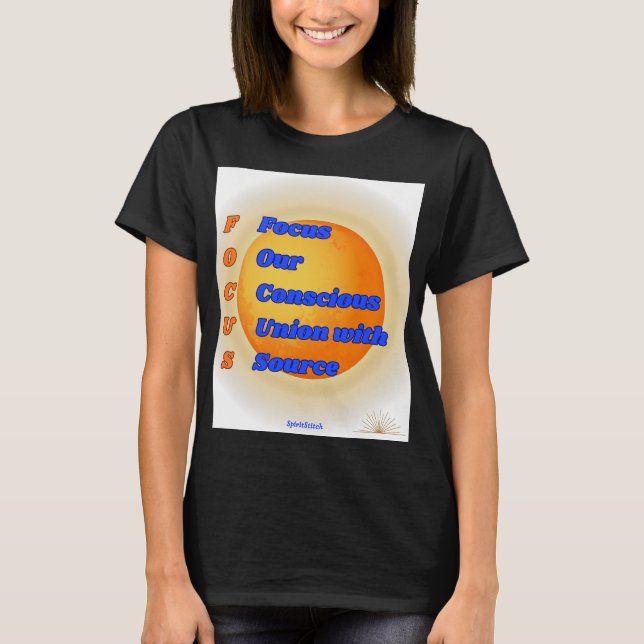 FOCUS-akronym Idéational Women's T-Shirt (Framsida)