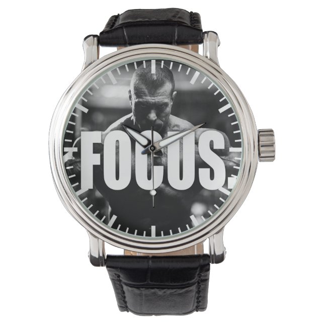FOCUS - "Body byggnad" Motivering Armbandsur (Framsida)