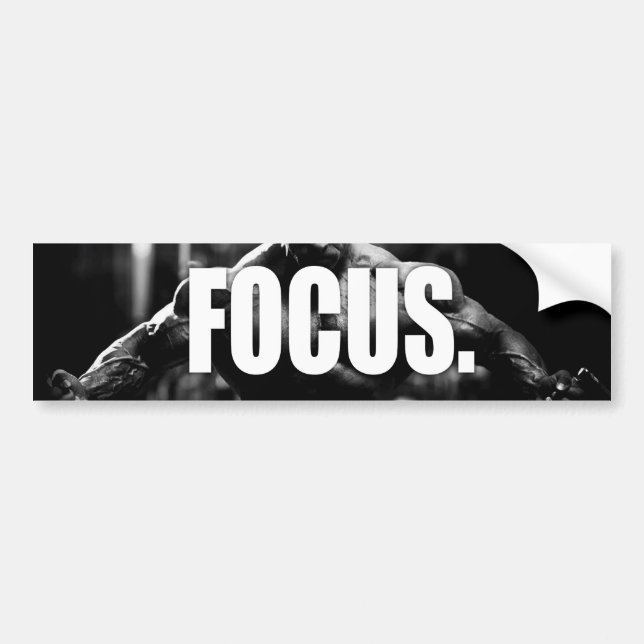 FOCUS - "Body byggnad" Motivering Bildekal (Framsidan)