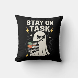 Focus Ghost - Halloween Back to school Design Kudde