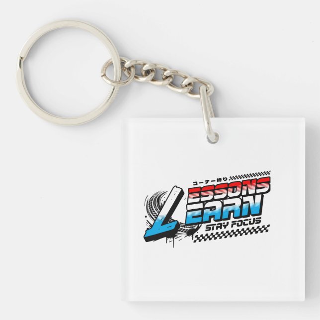  FOCUS LESSONS LEARN ACRYLIC KEYCHAIN  (Framsidan)