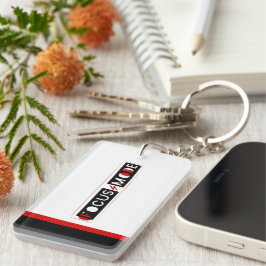 Focus Mode Acrylic Keychain