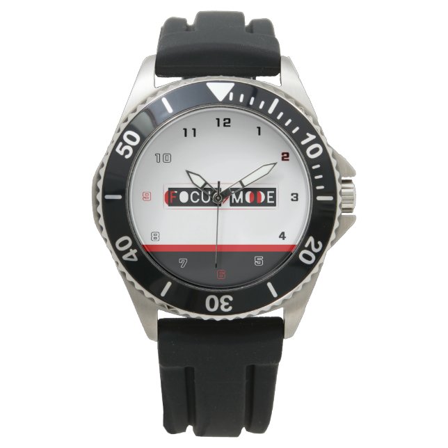 Focus Mode Armbandsur (Framsida)