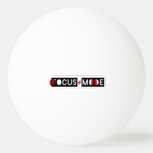 Focus Mode Pingisboll (Framsidan)