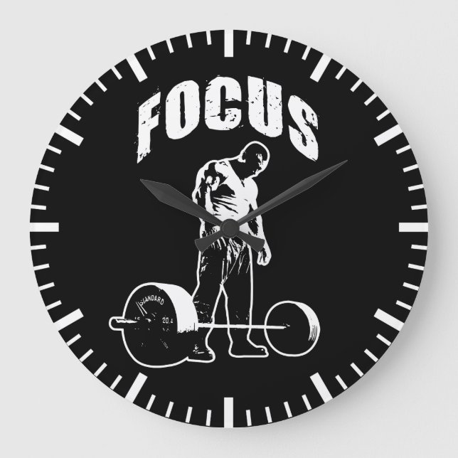 FOCUS - Motivering för arbetsmiljö Stor Klocka (Framsida)