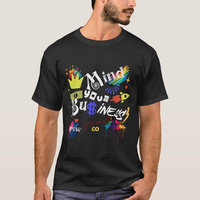 Focus on Fortune: Building Abundance. T Shirt (Framsida)