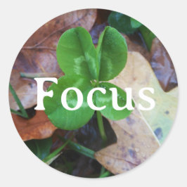Focus Porte-bonheur Runt Klistermärke