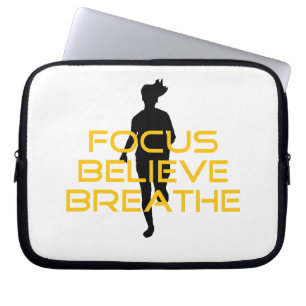Focus Tro att Gulten fungerar bättre Laptop Sleeve