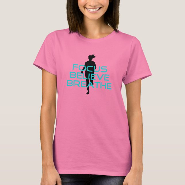 Focus Tro Breathe Aqua T-shirt (Framsida)