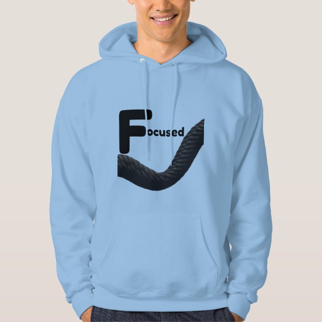 Focused Rope Wave Mindset Hoodie (Framsida)