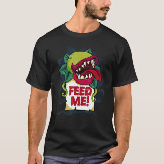 Föda mig lätt Halloween kostym monster växt trädgå T Shirt