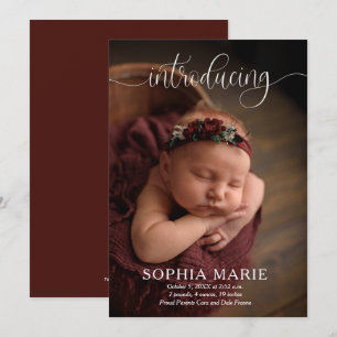 Föda söta baby fotofödelserannsörer