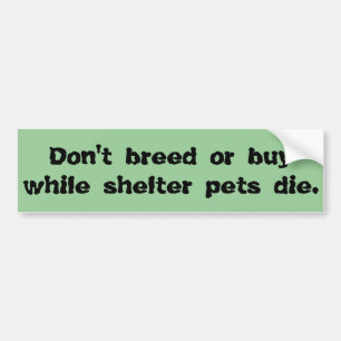 Föda upp inte eller köpbildekalet bildekal