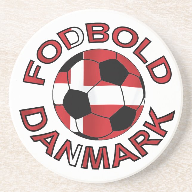 Fodbold Danmark fotboll Danmark Underlägg (Framsidan)