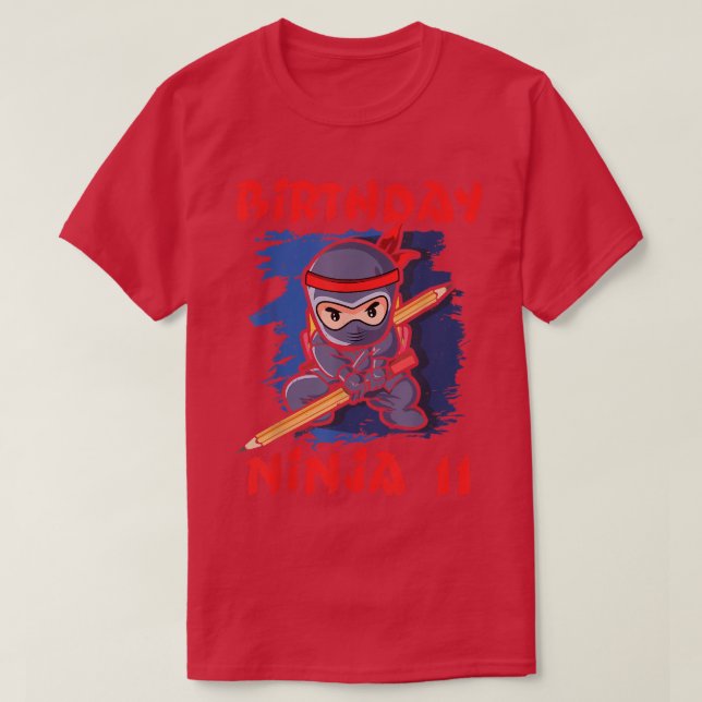 Född 11 år gammal Anime Kawaii Japan T Shirt (Design framsida)