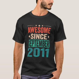 Född 12:e 12 Awesome September 2011 T Shirt