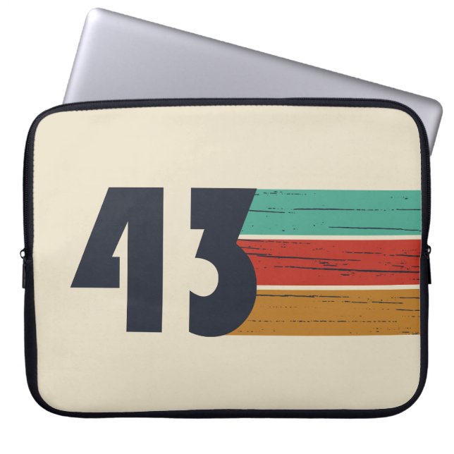 född 1943 vintage laptop fodral (Framsidan)