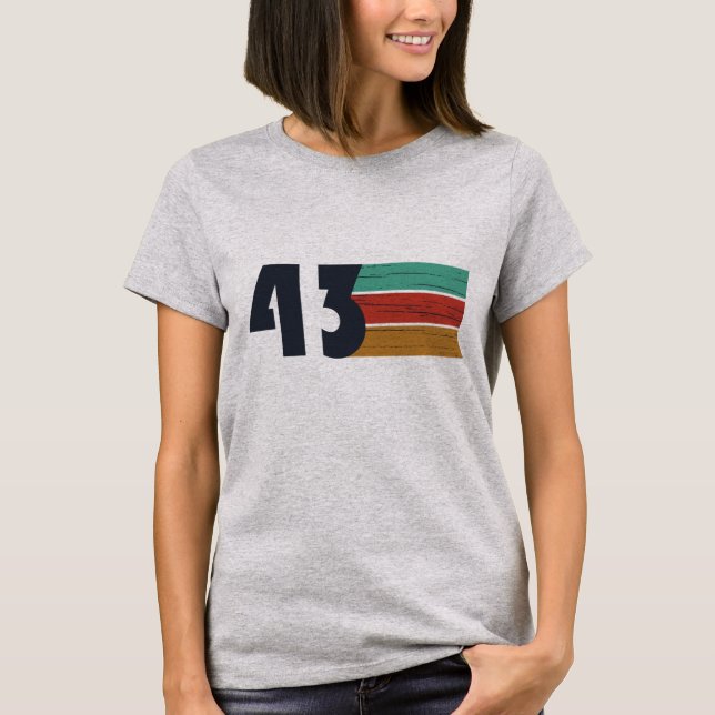född 1943 vintage t shirt (Framsida)