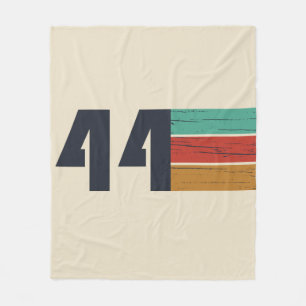 född 1944 vintage 80 år fleecefilt