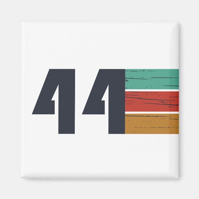 född 1944 vintage magnet (Framsidan)