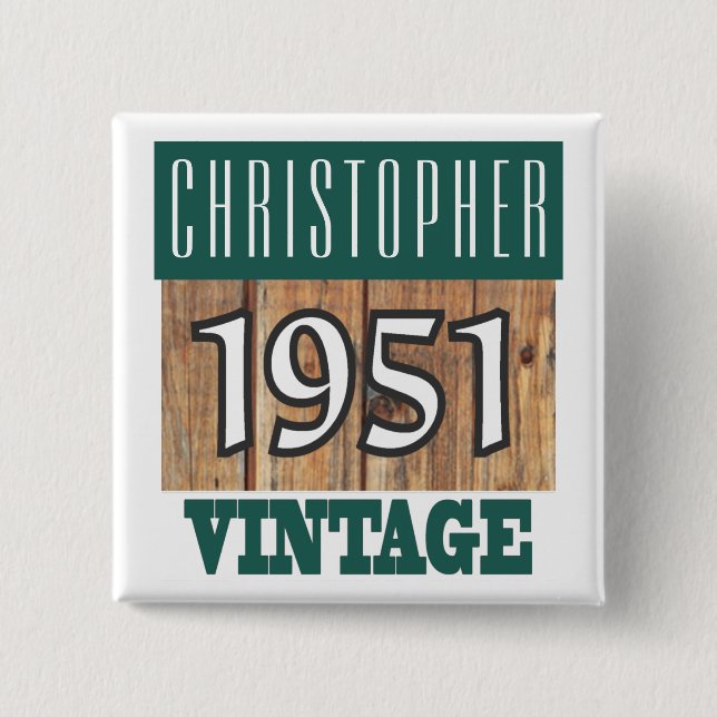 Född 1951, Personligens födelsedag Knapp (Framsida)