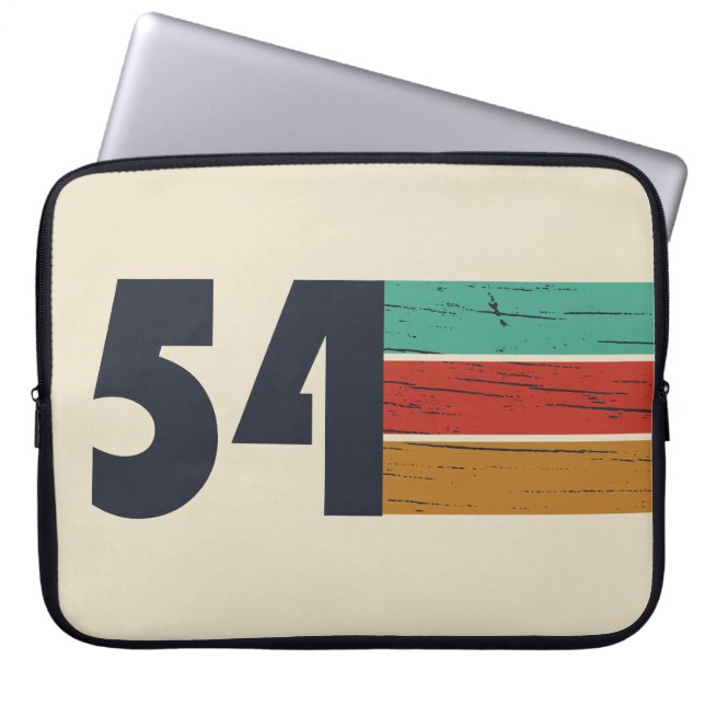född 1954 vintage laptop fodral (Framsidan)