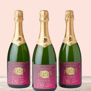 Född 1956 70-årsfest rosa öl