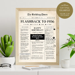 Född 1956 Roligt Newspaper