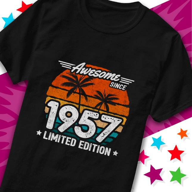 Född 1957 Begränsada upplagan Retro Fantastisk sed T Shirt (Skapare uppladdad)