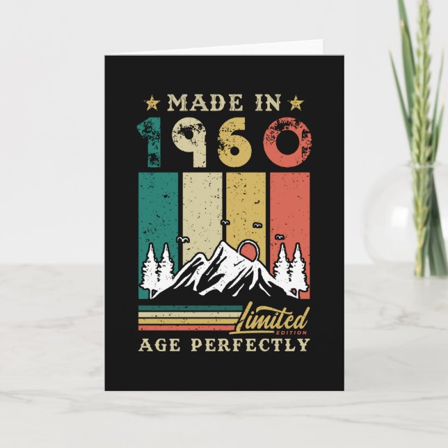 Född 1960 kort (Framsida)