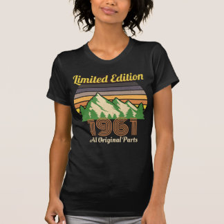 Född 1961 i Begränsada utgåvan Birthday Shirt Vint T