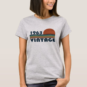 Född 1963 vintage dam t shirt