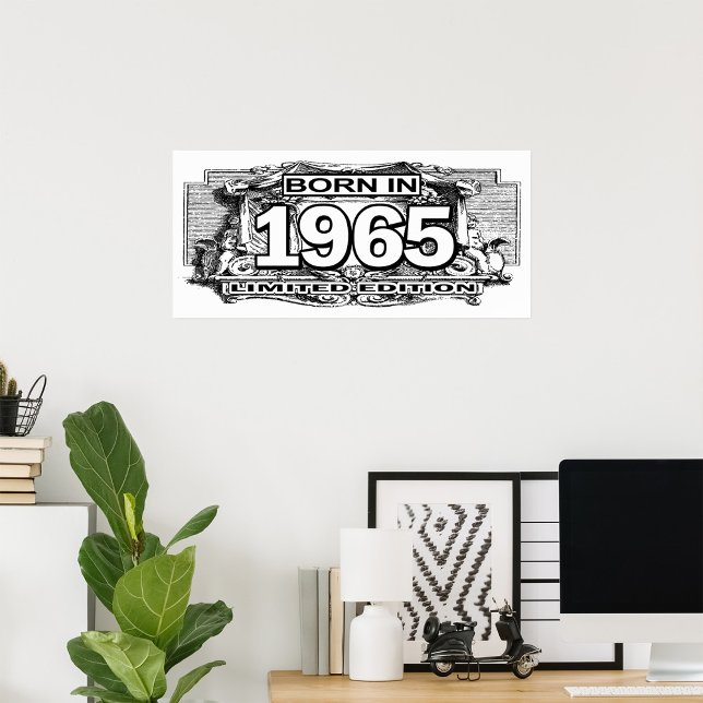 Född 1965, Begränsada upplagan Poster (Skapare uppladdad)
