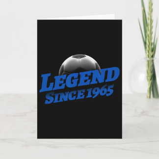 Född 1965 Fotbollsfan Födelsedag Legendarisk Legen Kort